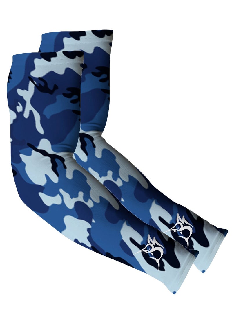 BOB MARLIN Marlin Arm Sleeve Shields Bob Camo Blue  - Image 1