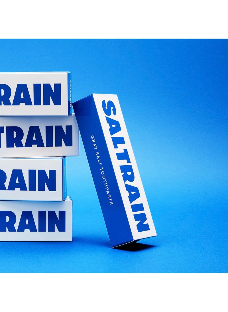 Saltrain Blue Clean Breath Toothpaste – Korean Natural Gray Salt Formula for Long-Lasting Fresh Breath - Image 5