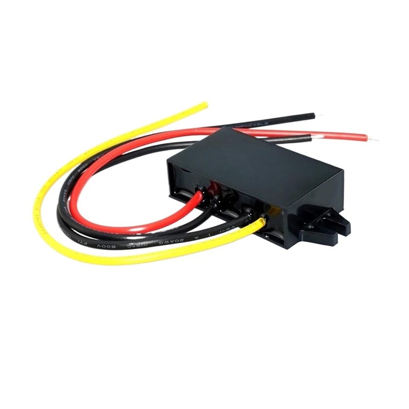 Dc Dc Buck Converter 12V 24V To 5V 3A Dual USB Waterproof Voltage Regulator Car Charger Module Single Wire Out - Image 2