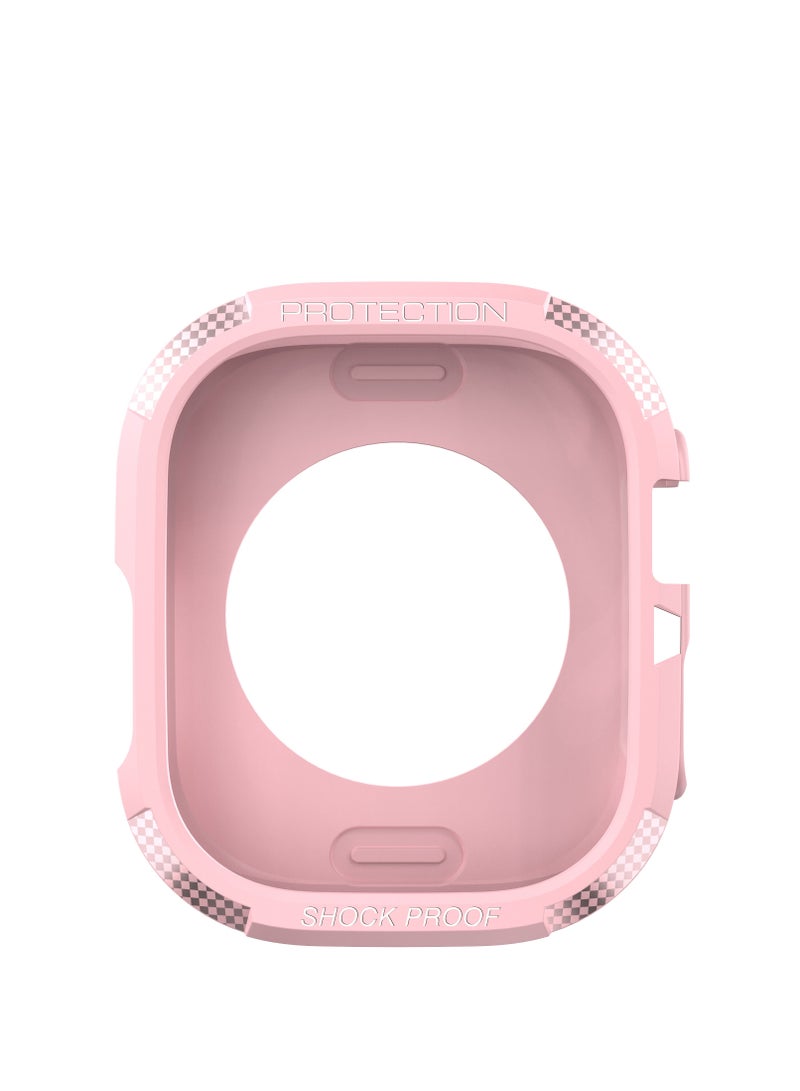 GULFLINK Protective Case Cover for Apple Watch Series 8/7 41mm Pink - Image 4