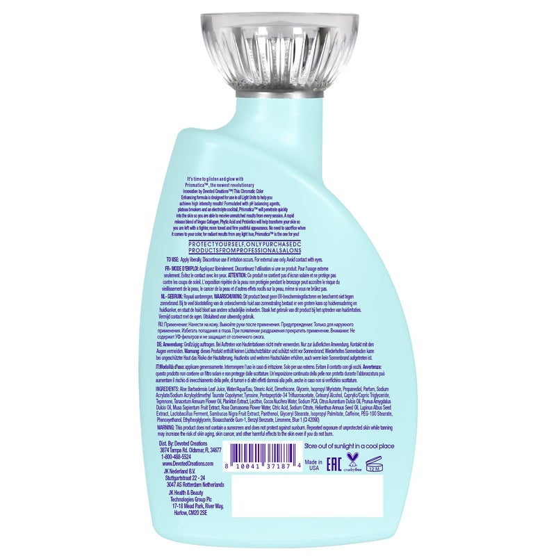 Devoted Creations Prismatica Full Spectrum Colour Creator Dark Tanning Optimizer (400ml) - Image 3