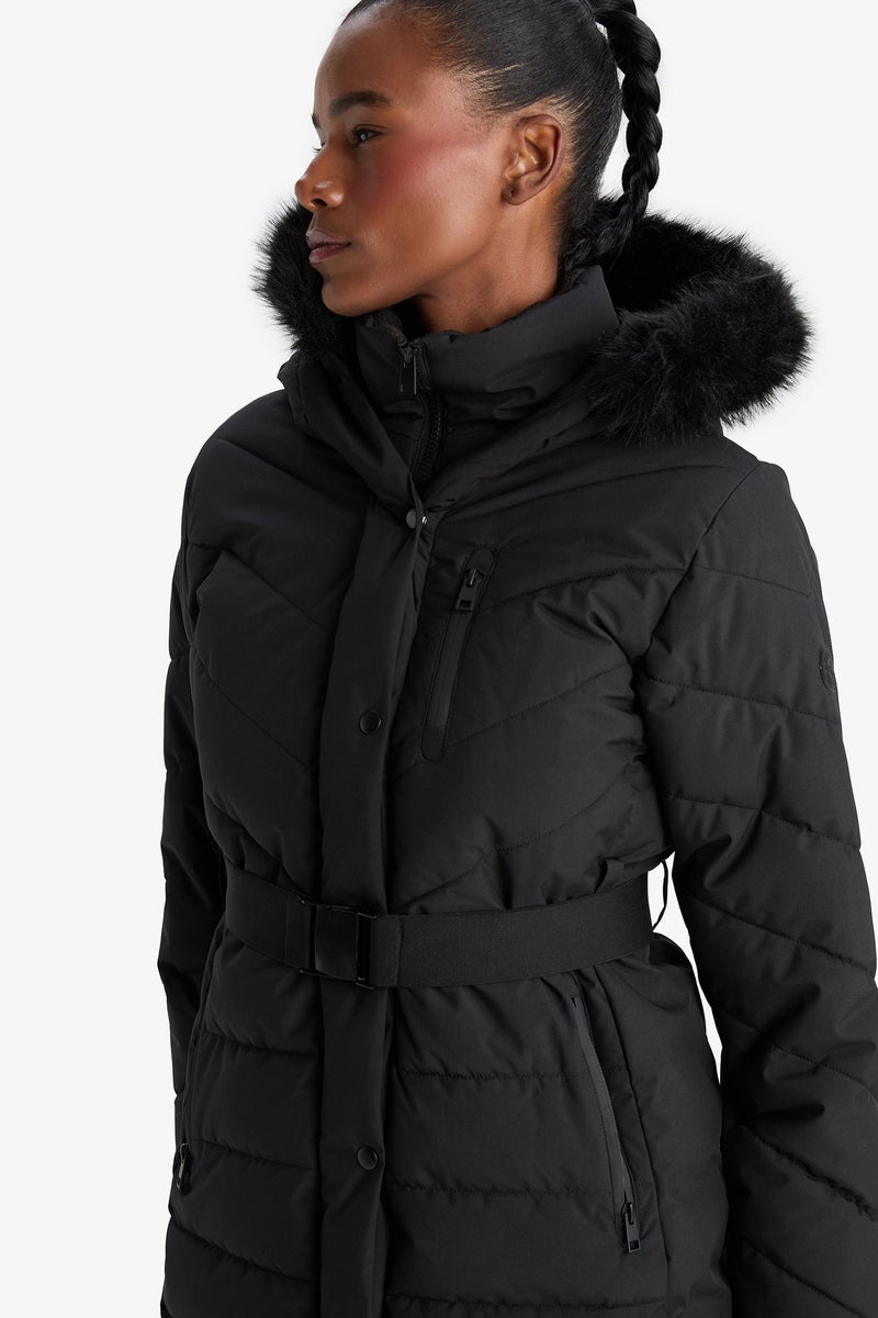 ديفاكتو جاكيت طويل قصة عادية بكابيشون طارد للماء - Image 4