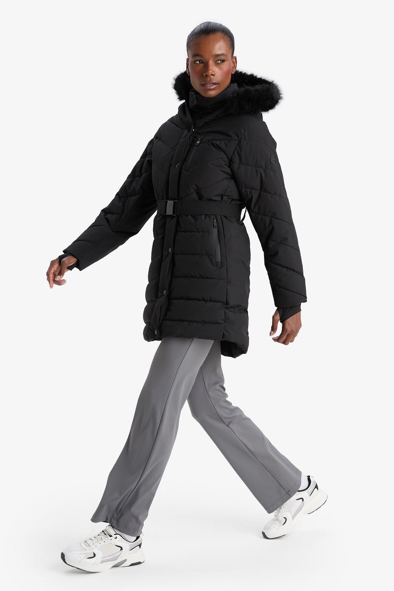 ديفاكتو جاكيت طويل قصة عادية بكابيشون طارد للماء - Image 3