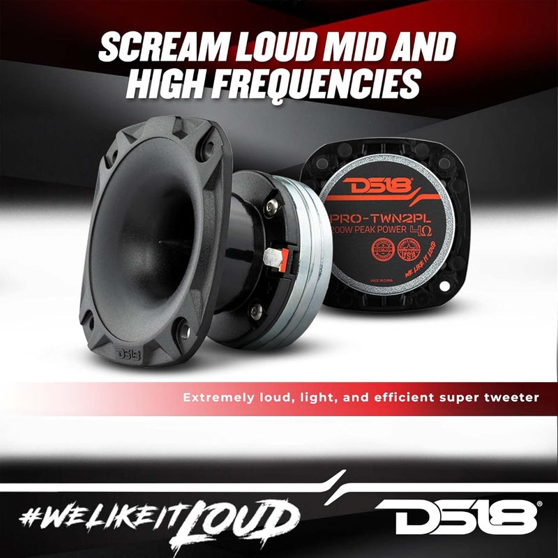 DS18 PRO-TWN2PL 3" مكبر صوت سوبر بوليت عالي الضغط مع مغناطيس نيوديميوم - Image 4