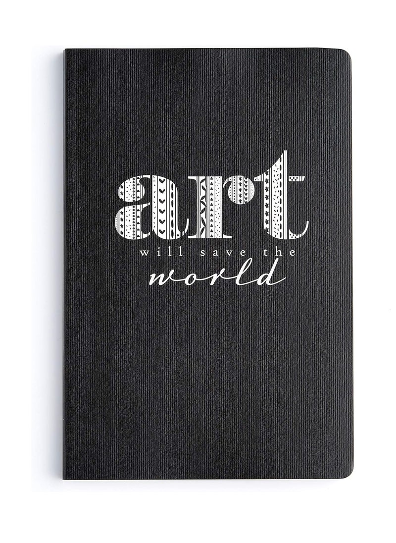 FACTOR NOTES A5 Size Plain Notebook 100gsm Thickness 144 Pages  - Image 1