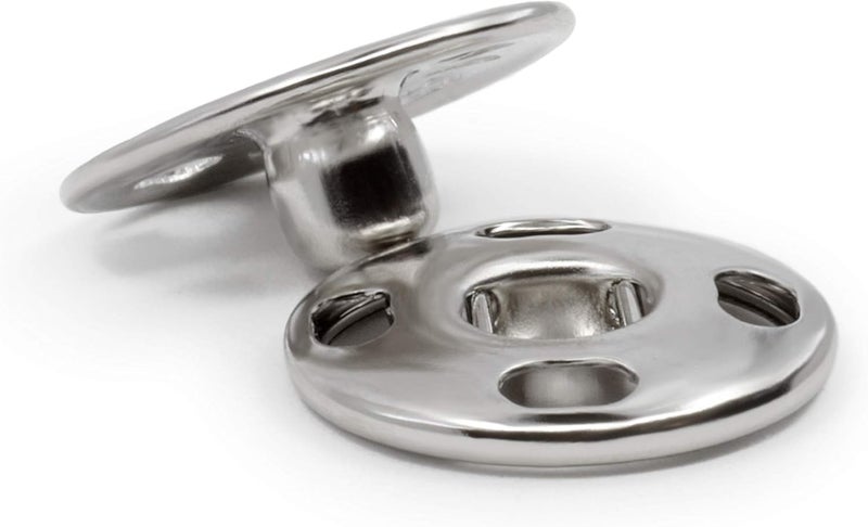 Dritz Sew On Snaps Nickel 48 Sets Fasteners Size 3 48ct - Image 3