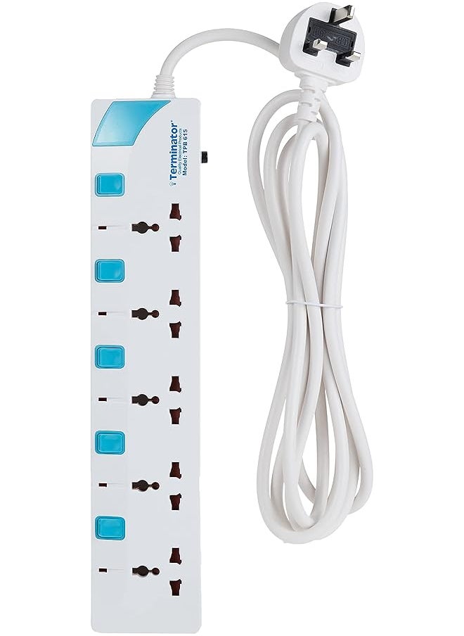 Terminator Terminator 5 Way Extension Socket 3M Cable Esma Approved Model: Tpb 615-3M  - Image 1
