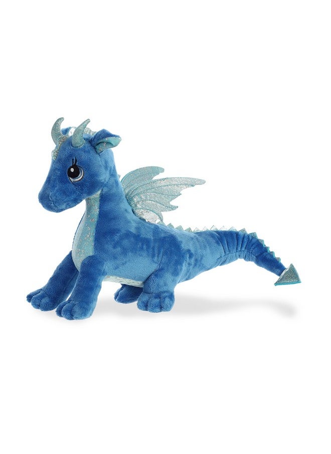 AURORA Aurora® Enchanting Sparkle Tales™ Indigo Dragon™ Stuffed Animal - Magical Adventures - Endless Play - Blue 12 Inches  - Image 3