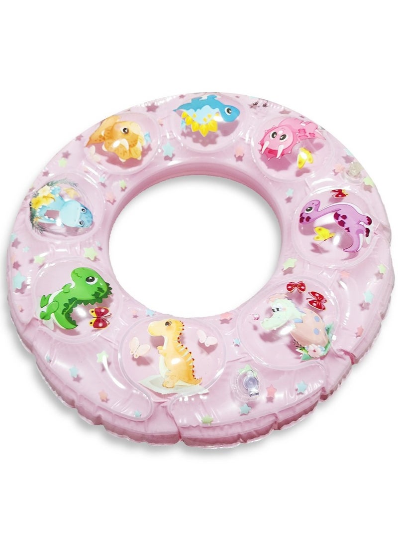 Pink Sea ​​Animals Swimming Ring Float ,Small Size "50cm" Float Boat Fun Water Toys For Boys & Girls  - Image 3
