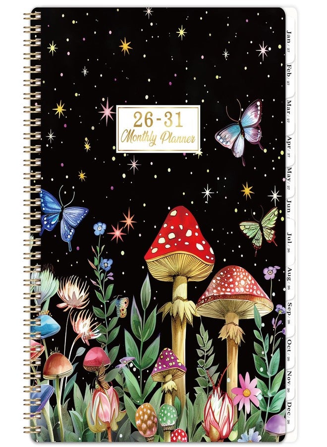 Vondafe 2026-2031 Monthly Planner - 5 Year Planner, July 2026 - June 2031, 5 Year Calendar 2026-2031 Monthly Planners, 9" x 11", Calendar Planners with 60 Months Tabs, Double-Side Pocket, Notes Pages - Image 1