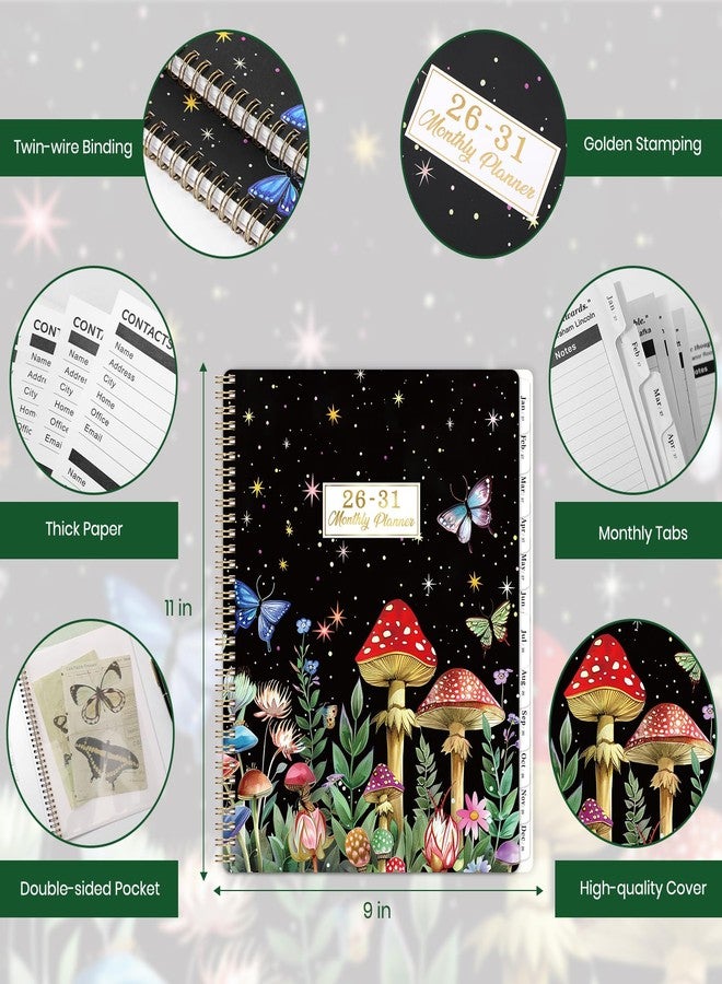 Vondafe 2026-2031 Monthly Planner - 5 Year Planner, July 2026 - June 2031, 5 Year Calendar 2026-2031 Monthly Planners, 9" x 11", Calendar Planners with 60 Months Tabs, Double-Side Pocket, Notes Pages - Image 3