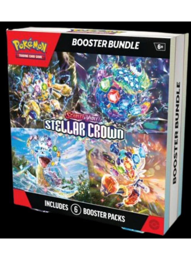 Pokemon TCG: Scarlet & Violet—Stellar Crown Booster Bundle (6 Booster Packs) - Image 1