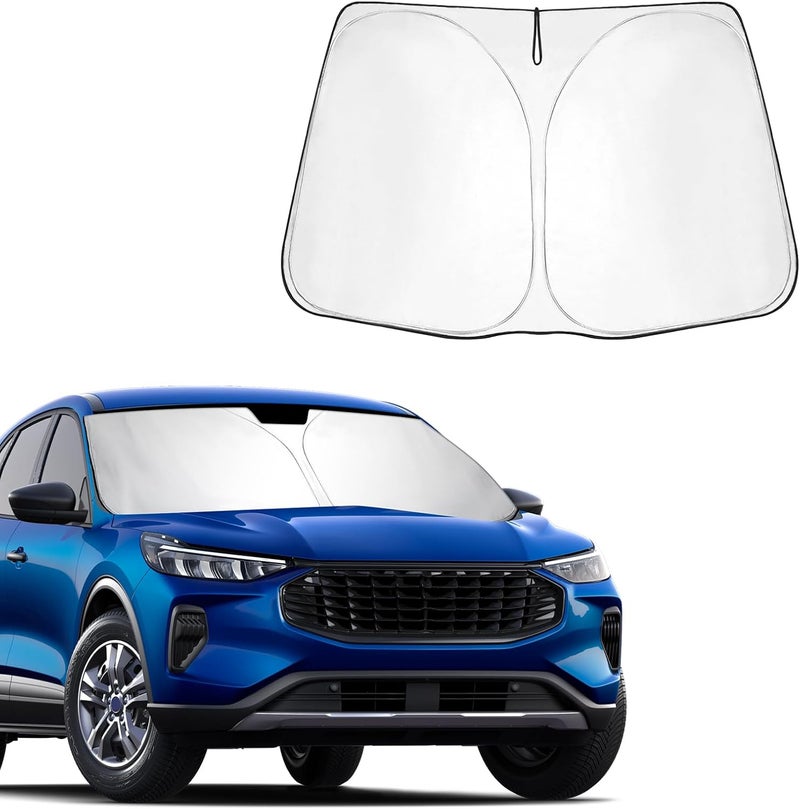 BSTW Car Sun Shade for Ford Kuga MK3 (2020-2025) - Foldable Windscreen Cover with Heat Insulation & UV Protection - Image 1