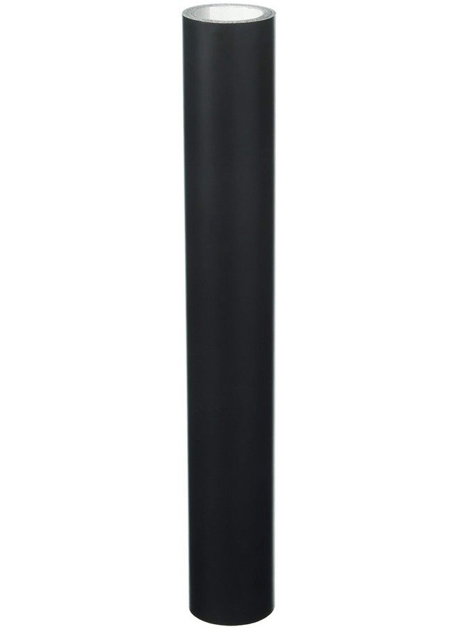 ORACAL 651 Permanent Matte Black Adhesive Vinyl For Craft Cutters And Vinyl Sign Cutters (12 Inches X 10 Feet) 