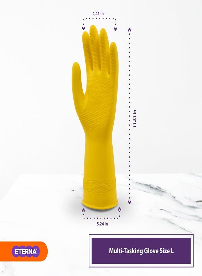 ETERNA Multitasking Gloves, Size L, Gloves for Kitchen, Laundry and Household Cleaning, 1.98 Oz (Pack of 1) - Image 5