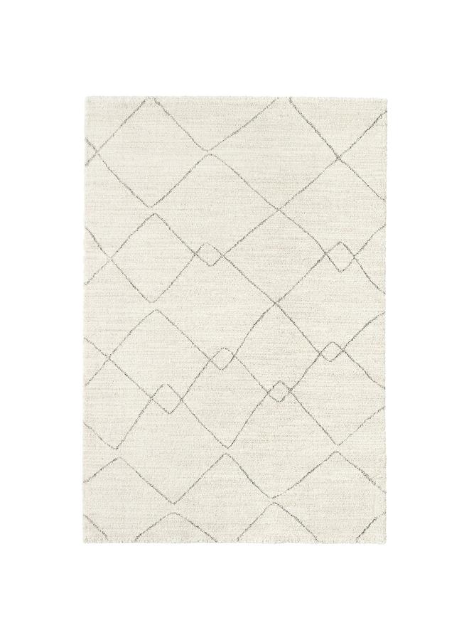 erorex Rug, low pile, beige, 133x195 cm - Image 1