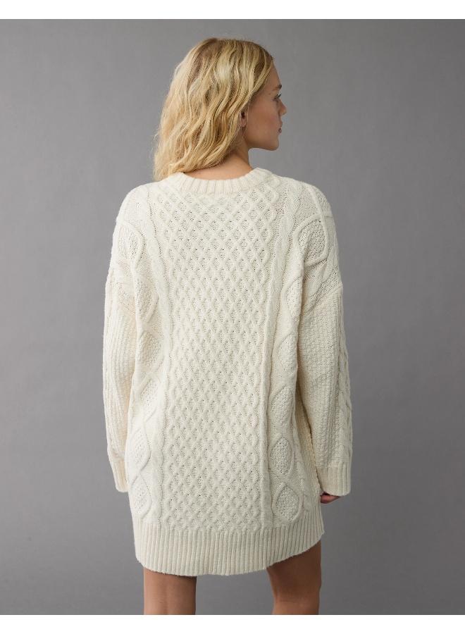 American Eagle Cable-Knit Sweater Dress - Image 4