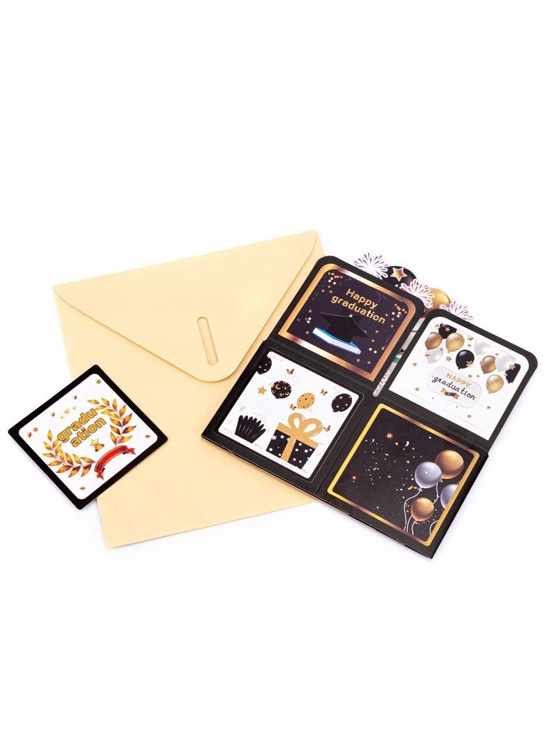 Generic Best-selling blessing 3D paper-cutting box / 3D paper sculpture creative gift box  - Image 3