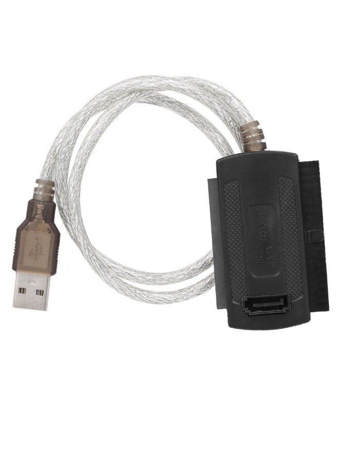 نيبمينينت كابل محول لمحرك الأقراص الصلبة من USB إلى IDE SATA أبيض/أسود/ذهبي - Image 2