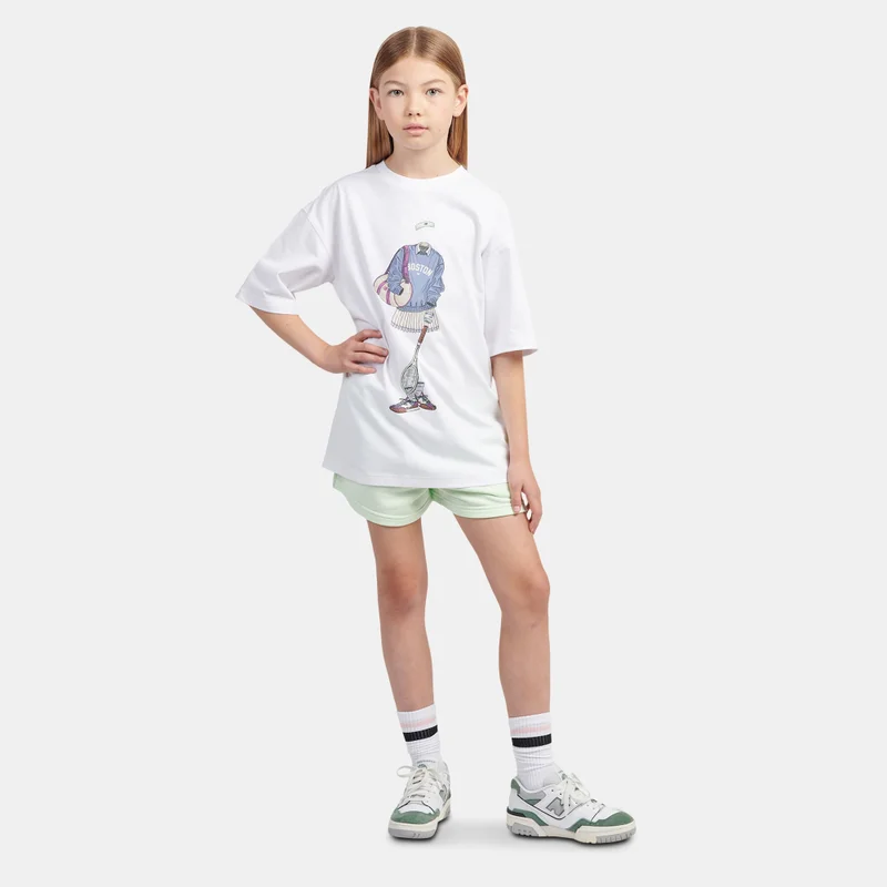 New Balance Kids' Tennis Girl Graphic T-Shirt