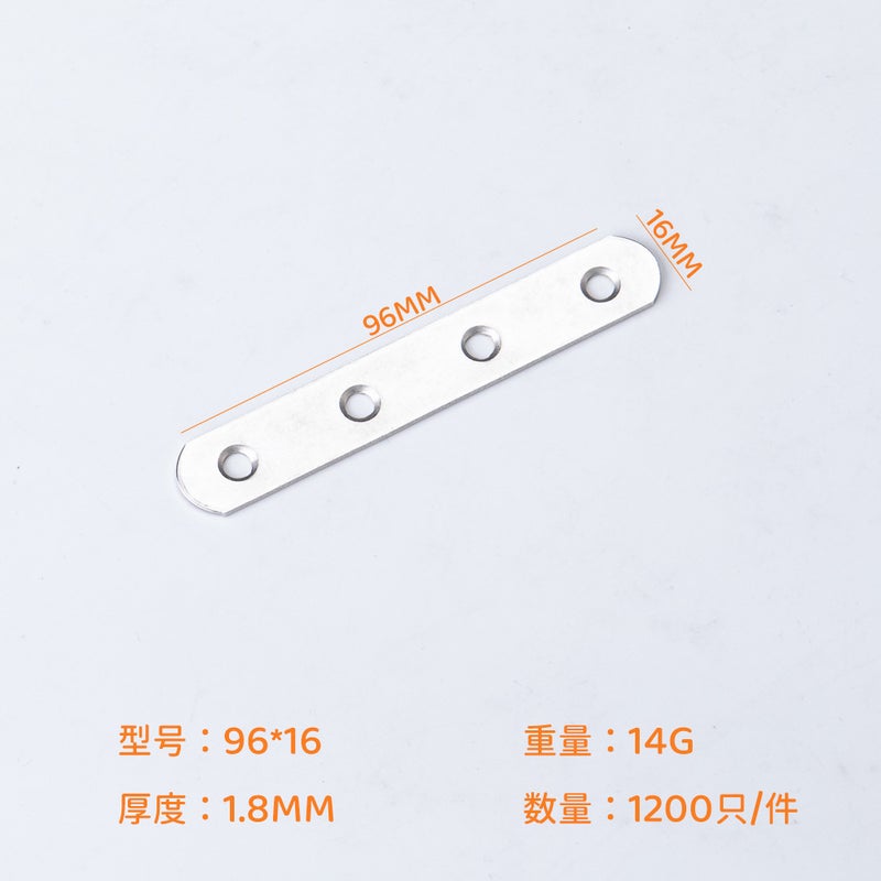 Factory Direct Sales Stainless Steel Angle Code Thickeneded 90 Degree Right Angle Connector T-Shaped L-Shaped Plane Fixing Piece Furniture Angle Code 2085A - Image 5