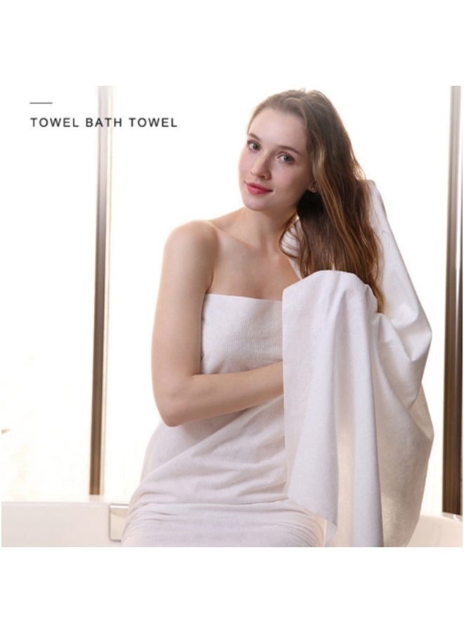 GGEROU Disposable Bath Towels Body owel,Big Towels for Travel,Hotel, Trip, Camping, Soft Towel Set 10 Pack,27.5x55 in - Image 3