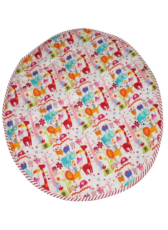 Gordon Activity Mat, Baby Play Mat for Boys and Girls, Safari Animal, 32" x 32", Baby Must Haves, Jungle Nursery Decor Infant Play Mat, Tummy Time Baby Floor Mat, Kids Play Mat, Tummy Time Mat - Image 1