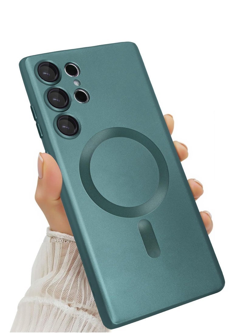 راكسوم غطاء حماية لهاتف سامسونج جالاكسي إس 23 ألترا، متوافق مع غطاء ماج سيف، غطاء مغناطيسي رفيع وخفيف لهاتف سامسونج جالاكسي إس 23 ألترا بشاشة 6.8 بوصة - Image 1