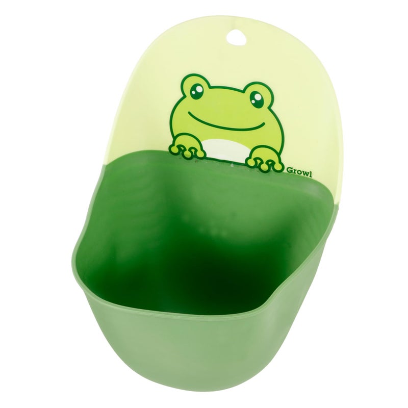 Portable Potty Training Urinal For Boys Wall Mounted Easy To Clean Frog Shape Green - Image 2