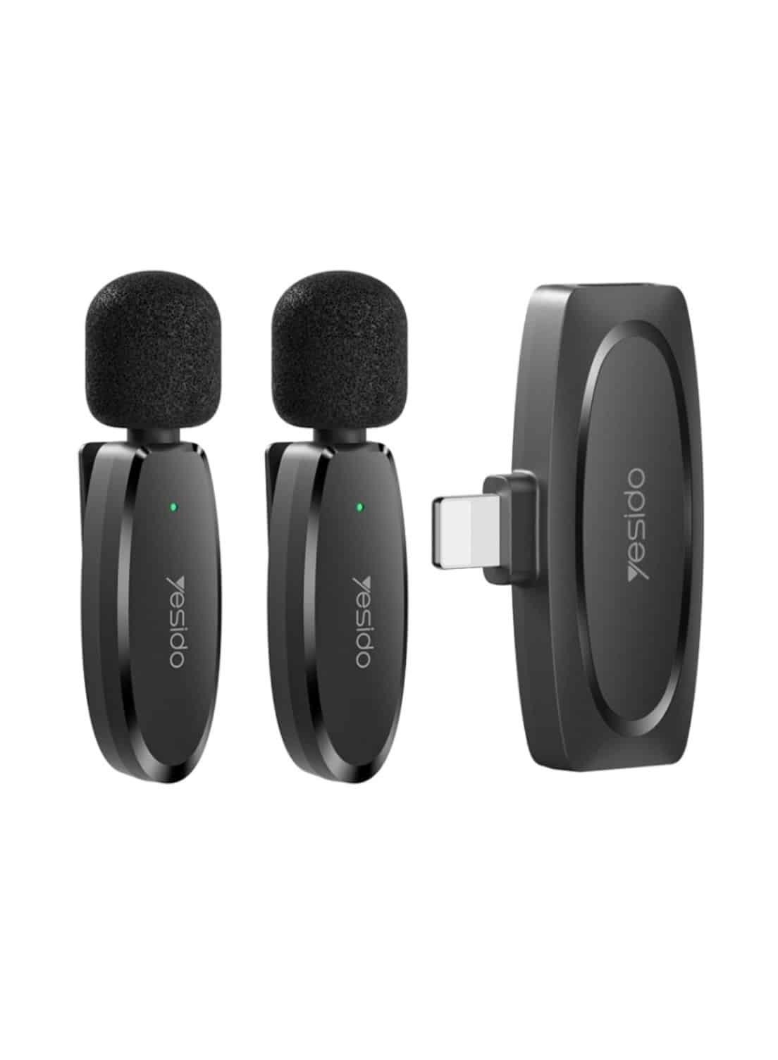 Yesido Yesido KR14 Dual Wireless Microphone Lightning Connector Z7A56E114BC7795B790F3Z