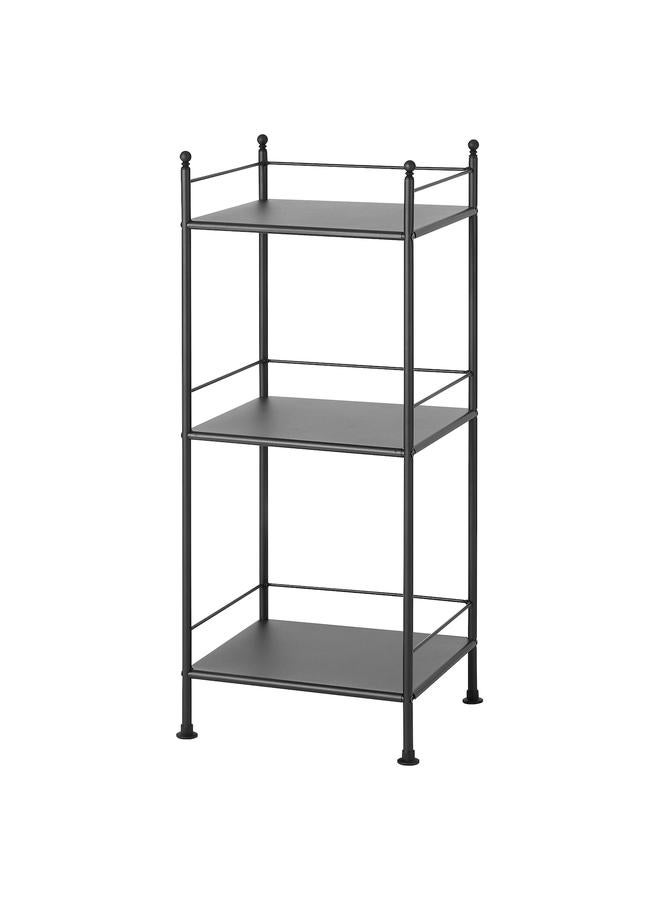 erorex Shelving Unit, Black, 40X96 Cm - Image 1