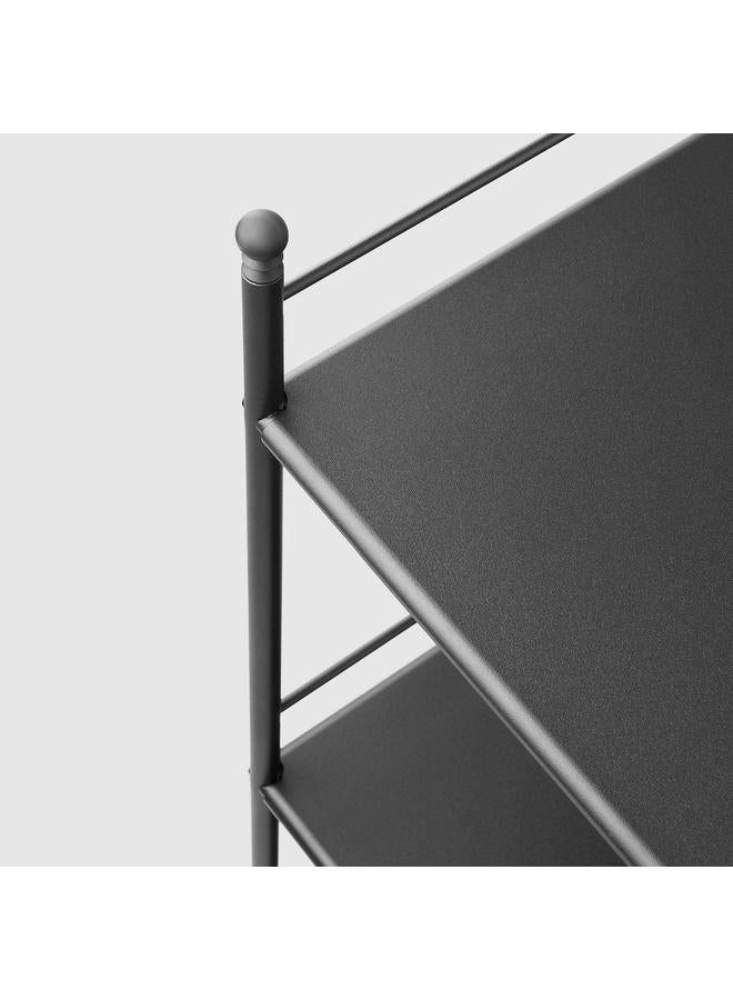 erorex Shelving Unit, Black, 40X96 Cm - Image 5