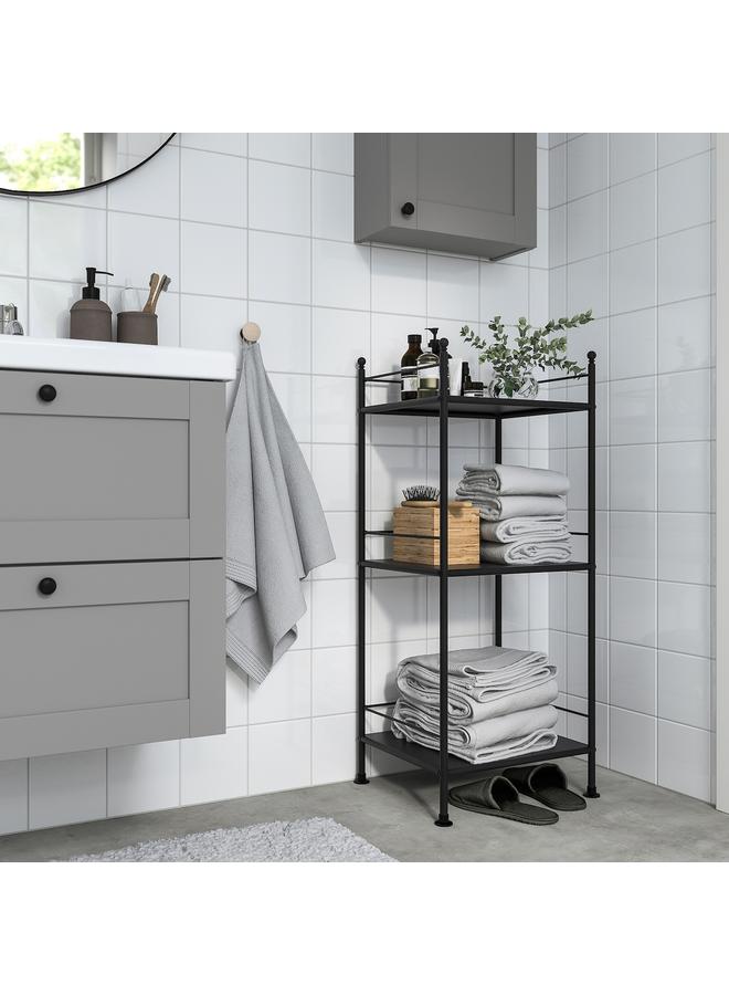 erorex Shelving Unit, Black, 40X96 Cm - Image 2