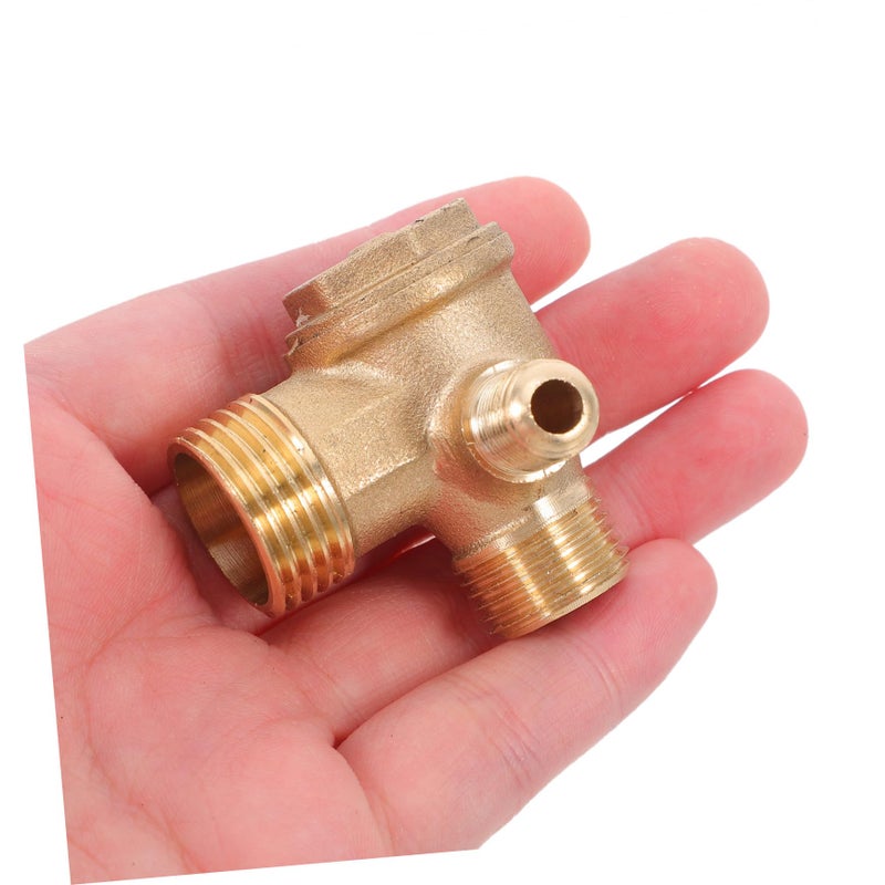 Copper Threaded Air Compressor Check Valve Non Return Pneumatic Tube Connector - Image 5