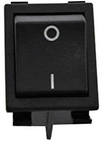 MILLER Miller 208550 Switch Rocker Dpst 16A 250Vac OnOff Blk Panel Mtg  - Image 3