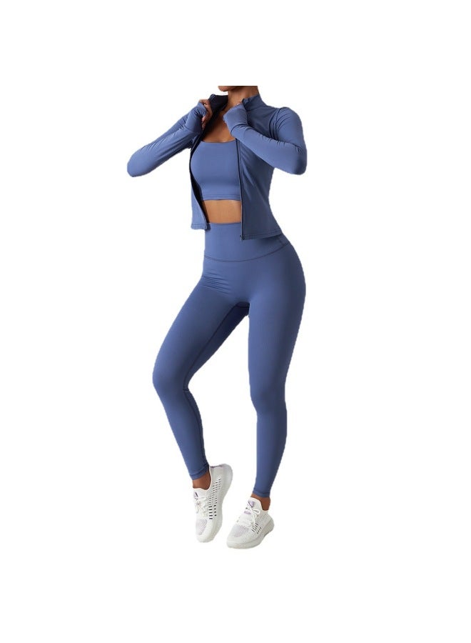 A Lot Of Lifting Yoga Pants High-waisted Tight-fitting Outdoor Cycling Fitness Sports Running Breathable Quick-drying Naked Yoga Pants - Image 5