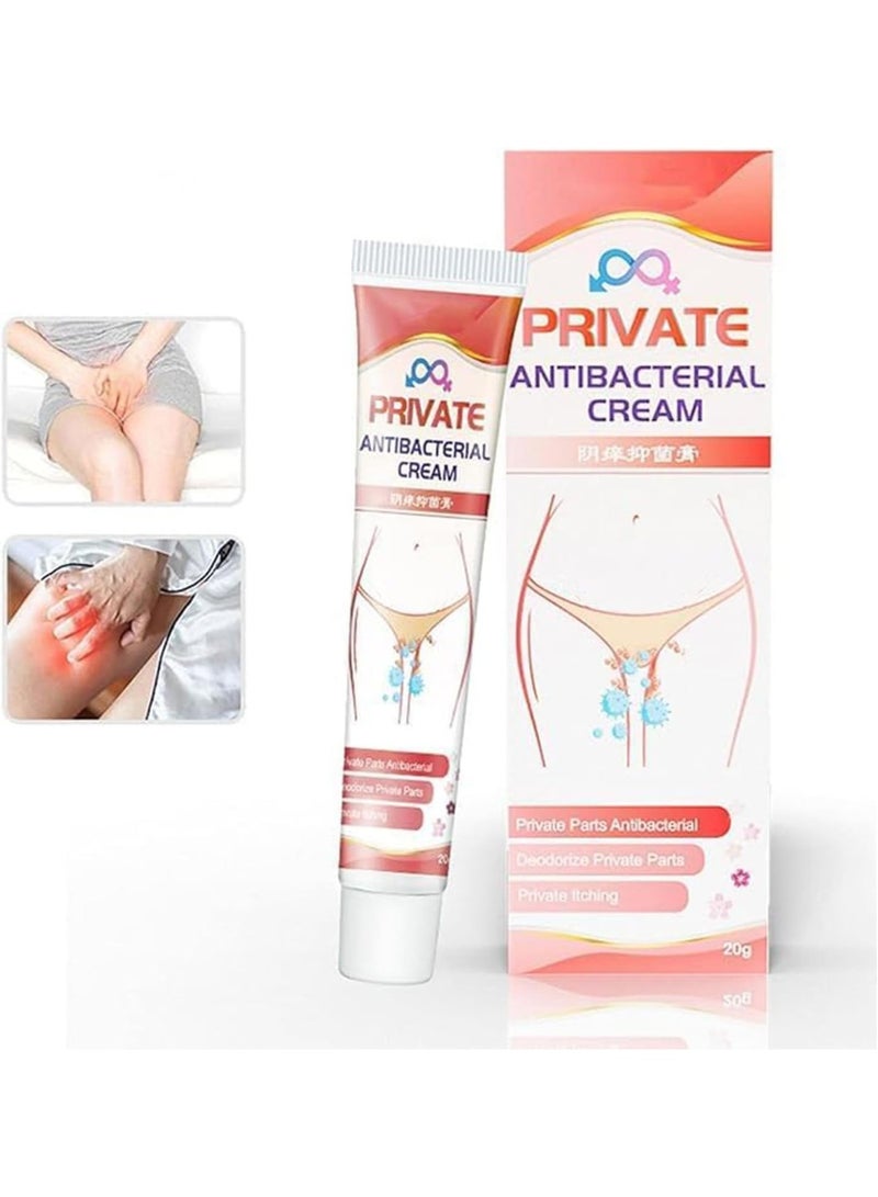 Sumifun Private Care Antibacterial Cream, Daily Intimate Hygiene Support, Mild and Gentle Formula for Sensitive Skin, Helps Protect and Refresh, Fast Absorption, 20g Tube - Image 2