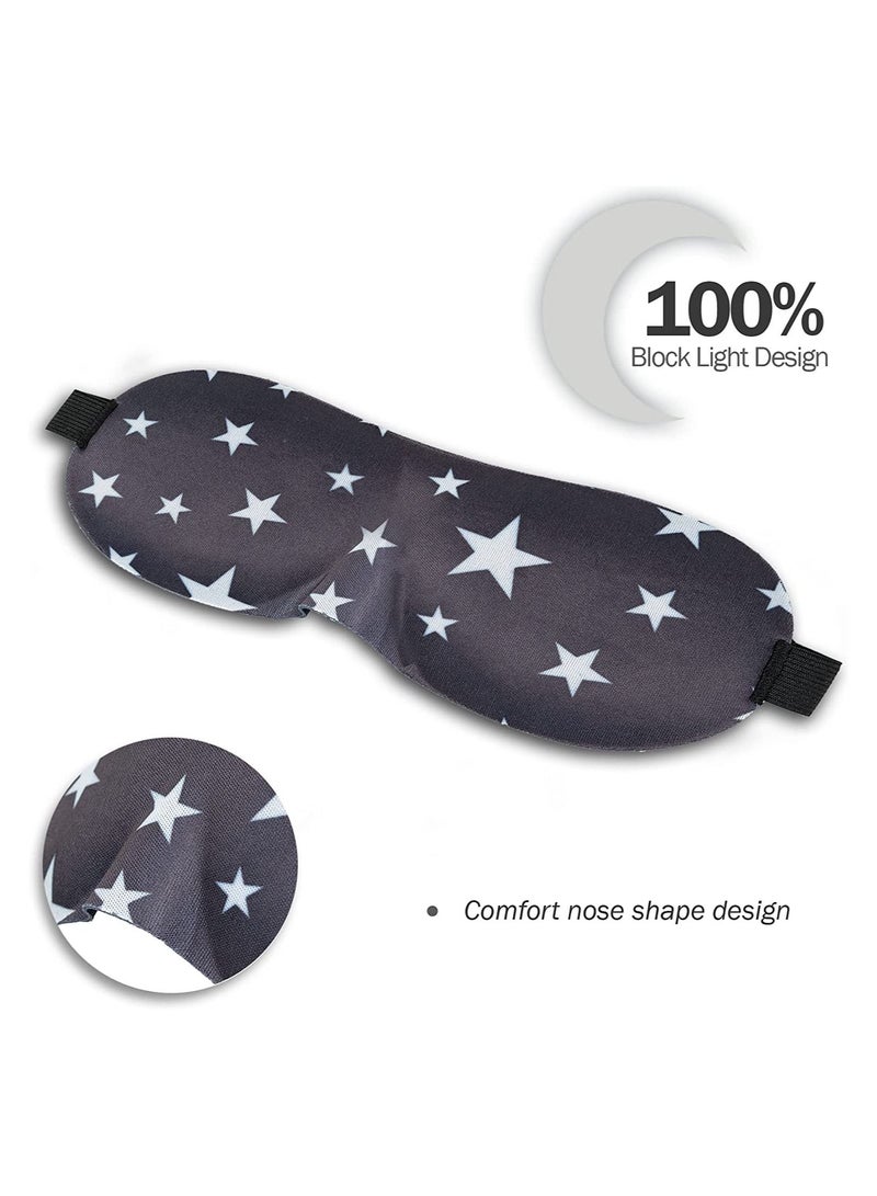 WAYA 3D Comfort Foam Sleep Eye Mask With Adjustable Strap 3D Tailored Cup With Adaptable Sponge - Image 3