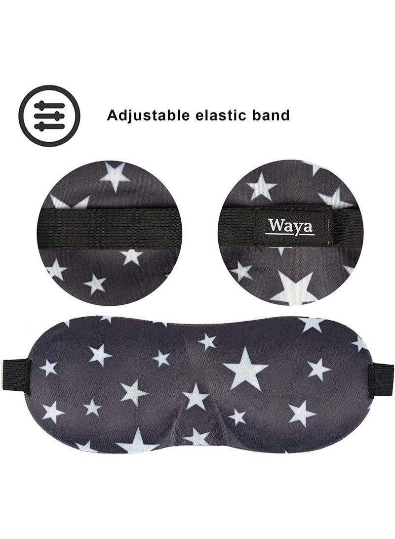WAYA 3D Comfort Foam Sleep Eye Mask With Adjustable Strap 3D Tailored Cup With Adaptable Sponge - Image 4