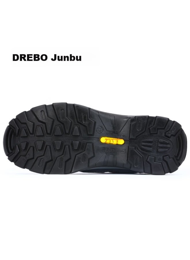 JUNBU Junbu Men's Summer Steel Toe Anti-smashing Anti-piercing Lightweight Breathable Wear-resistant Safety Work Shoes 3020 Size 40 - Image 5