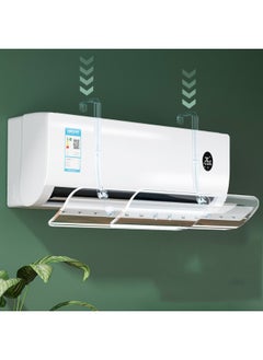 CityRiya-Long انحراف الهواء AC ، الزجاج الأمامي القابل للتعديل ، مكيفات الهواء القابلة للتعديل ، انحراف هواء AC لتقسيم A/C ، نافذة مكيفات الهواء تناسب جميع الأحجام ، ودرع تكييف الهواء المضاد للهبوط للمنزل  - Image 2