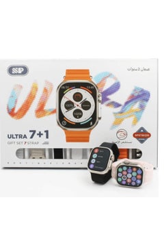 SP Smart Watch SP Ultra 7+1 AMOLED display With Health Fitness Tracker Sport Watch Supports 49MM-Black  - Image 2