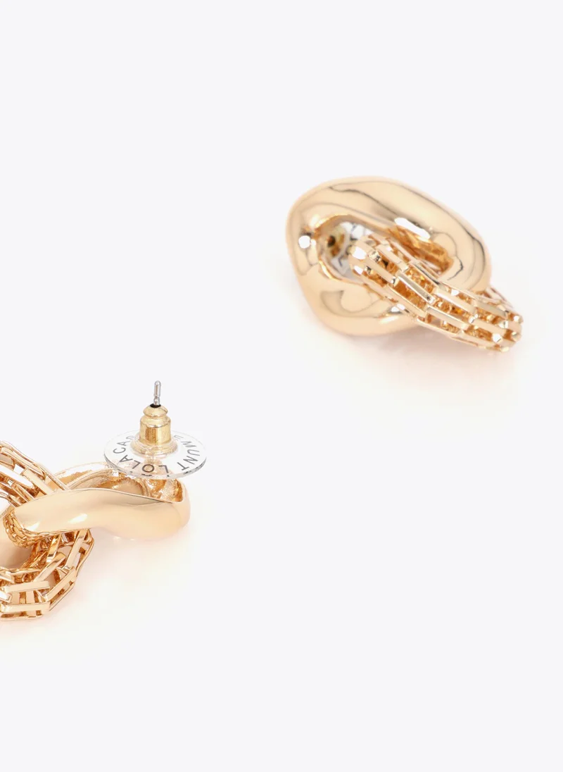 لولا كساديمونت Metal Link Combination Earrings