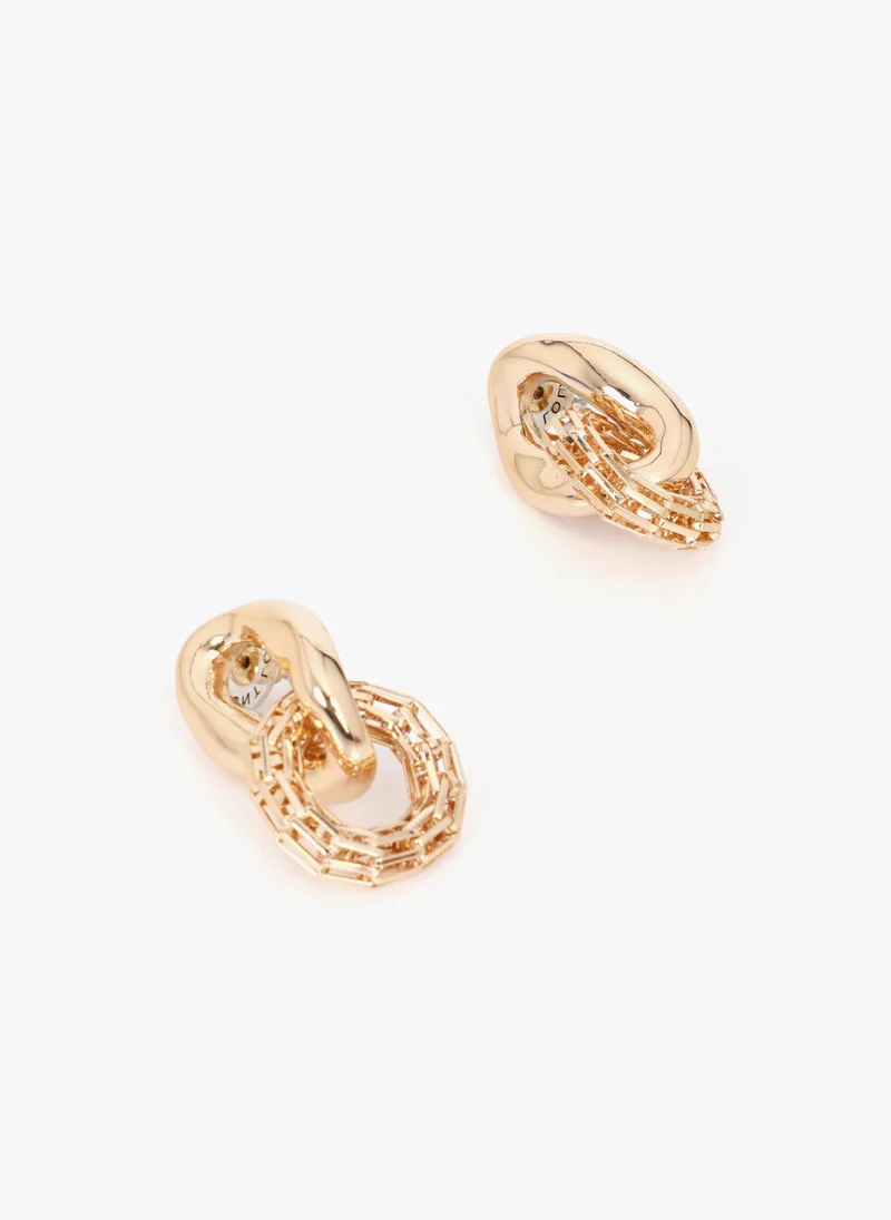 لولا كساديمونت Metal Link Combination Earrings