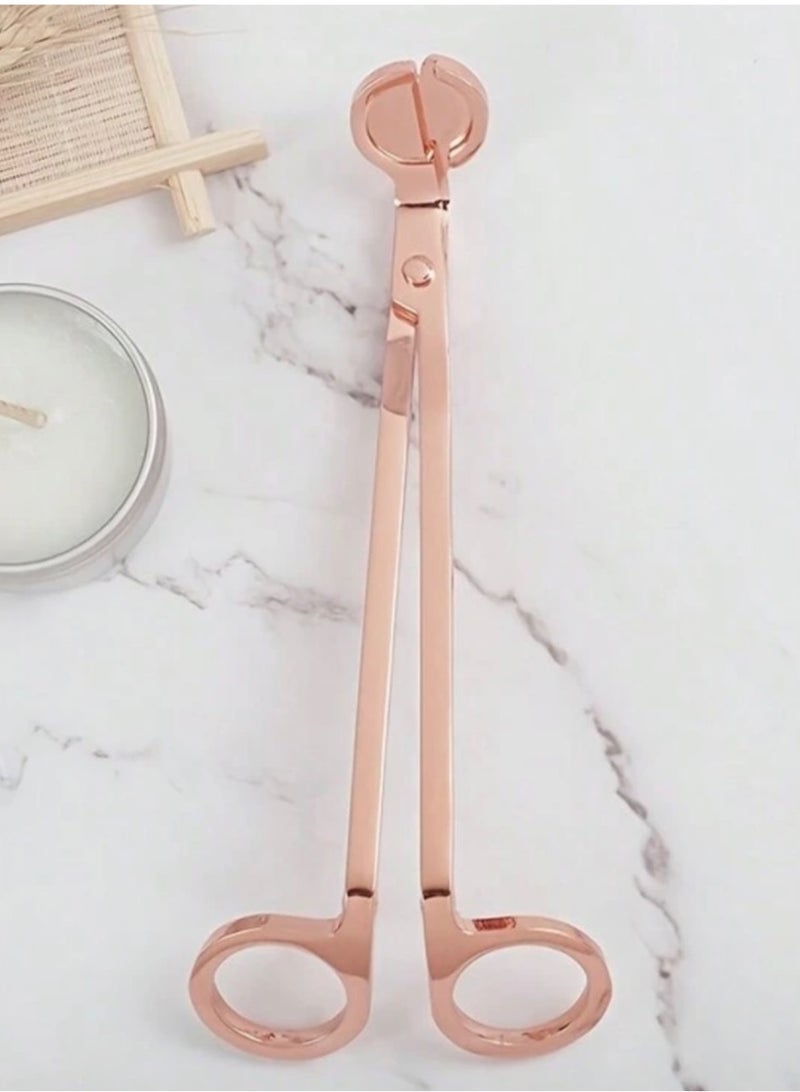 ANUM BY MUNA Metal Candle Wick Trimmer – Elegant Design for Perfect Candle Care  ROZE GOLD - Image 3