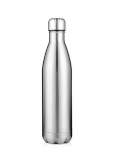 Stainless Steel Water Bottles Easy to Clean Cola Shape Thermal Flask Rustproof for School Outdoor Sports for Camping Hiking Travel-750ML