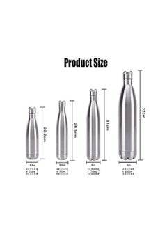 Cool Baby Stainless Steel Water Bottles Easy to Clean Cola Shape Thermal Flask Rustproof for School Outdoor Sports for Camping Hiking Travel-750ML  - Image 3