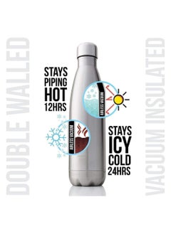 Cool Baby Stainless Steel Water Bottles Easy to Clean Cola Shape Thermal Flask Rustproof for School Outdoor Sports for Camping Hiking Travel-750ML  - Image 5
