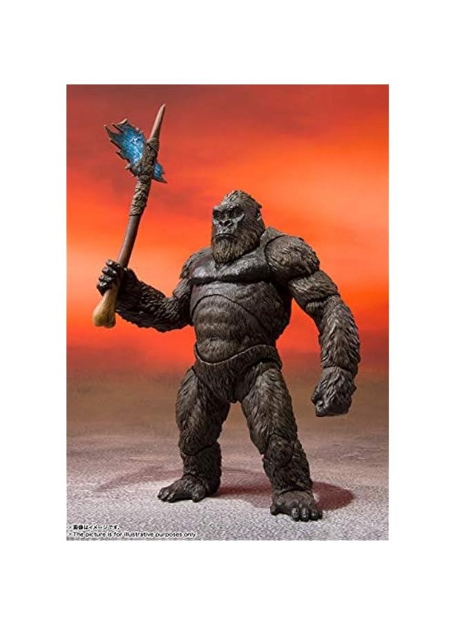 NIBEMINENT - - Godzilla VS. Kong from Movie (2021), Bandai Spirits S.H.MonsterArts Action Figure - Image 1
