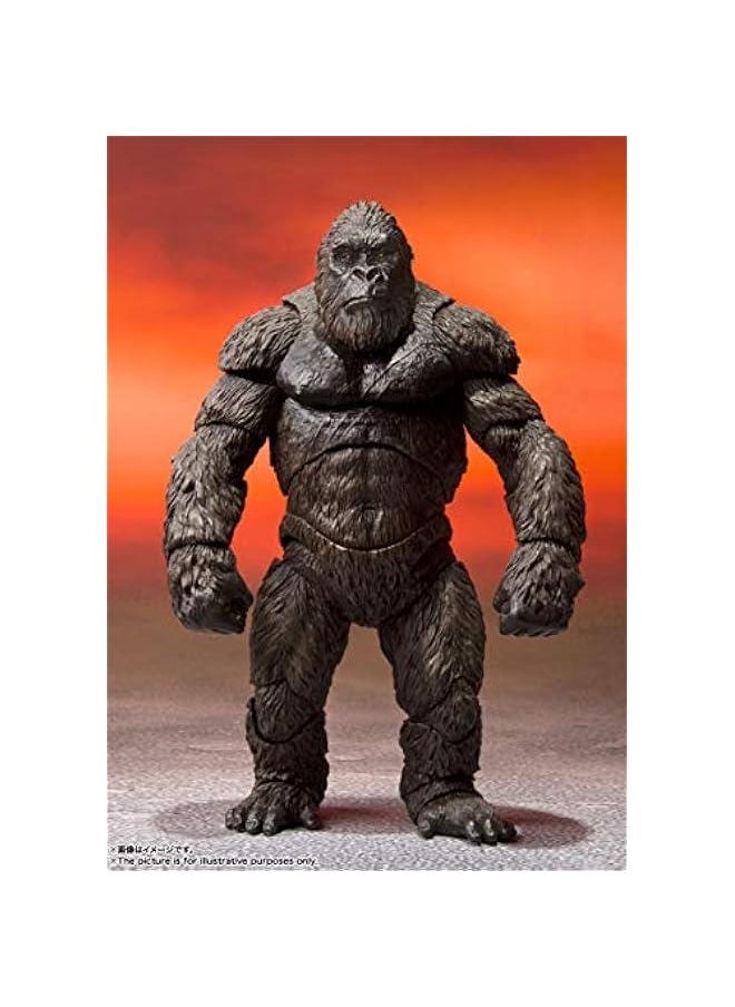 NIBEMINENT - - Godzilla VS. Kong from Movie (2021), Bandai Spirits S.H.MonsterArts Action Figure - Image 1